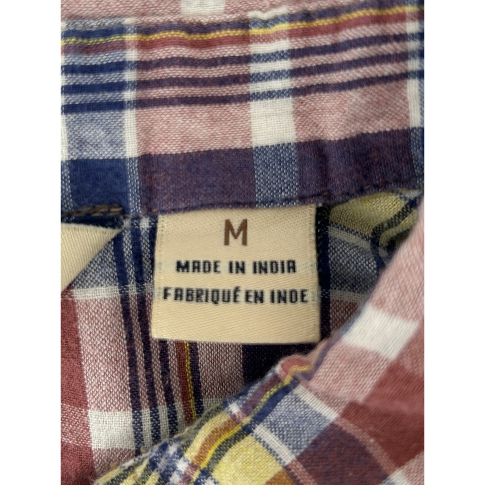 Salt Valley Western Plaid Pearl Snap Shirt M - Picture 5 of 8